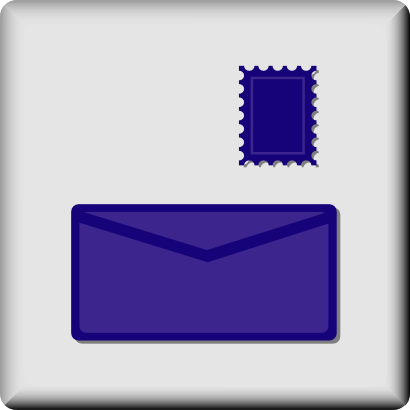Icône courrier mail timbre à télécharger gratuitement
